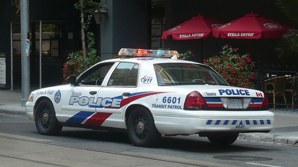 File photo of Toronto police car by Secondarywaltz/Wikipedia Commons. CC 3..0 