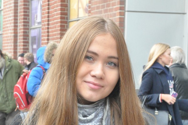 International student from Russia, Julia Babicheva says that Russian and Ukrainian friendships are being torn apart by the conflict. Photo: Yuliya Prisyazhnaya/The Dialog 