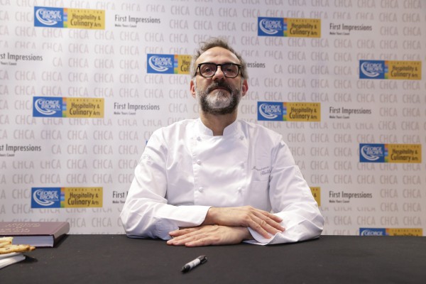 Chef Massimo Bottura visited George Brown College from March 4 to 6, 2015 Photo: Michael Nguyen/The Dialog