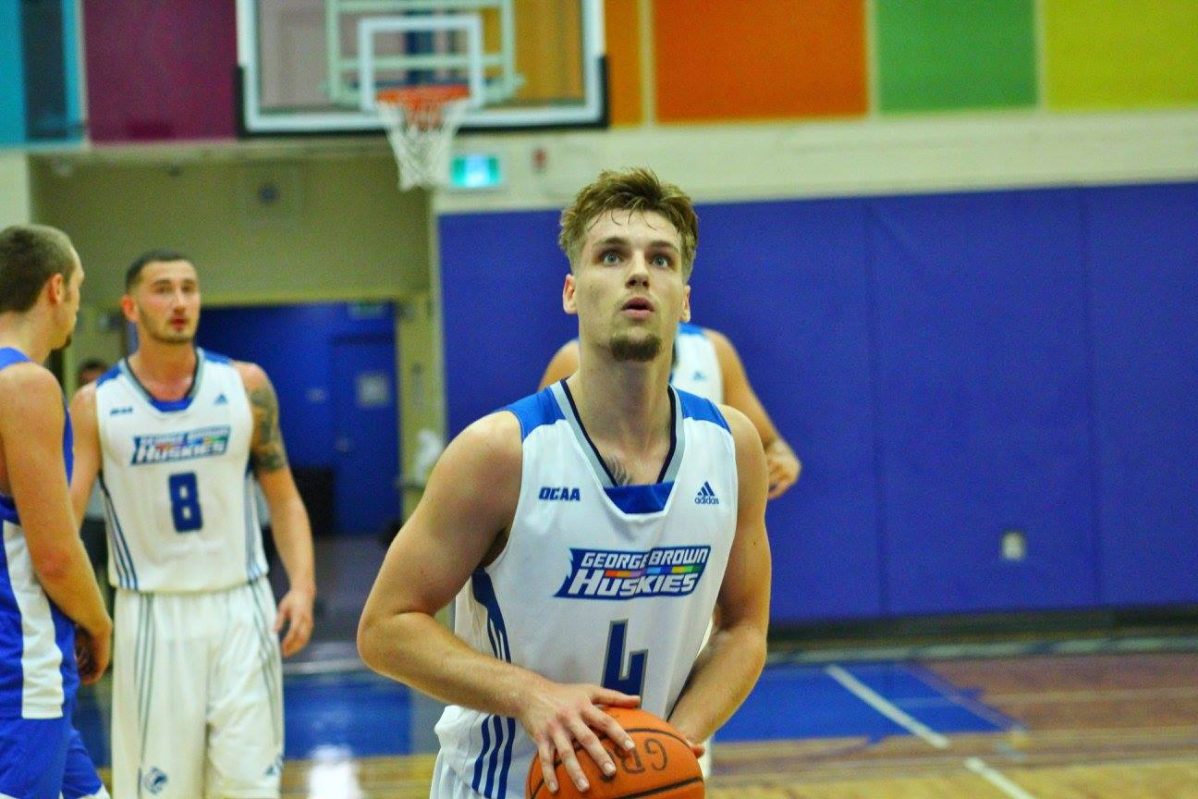 New recruit Alex Petronis played for the Dalhousie Tigers before coming to the Huskies