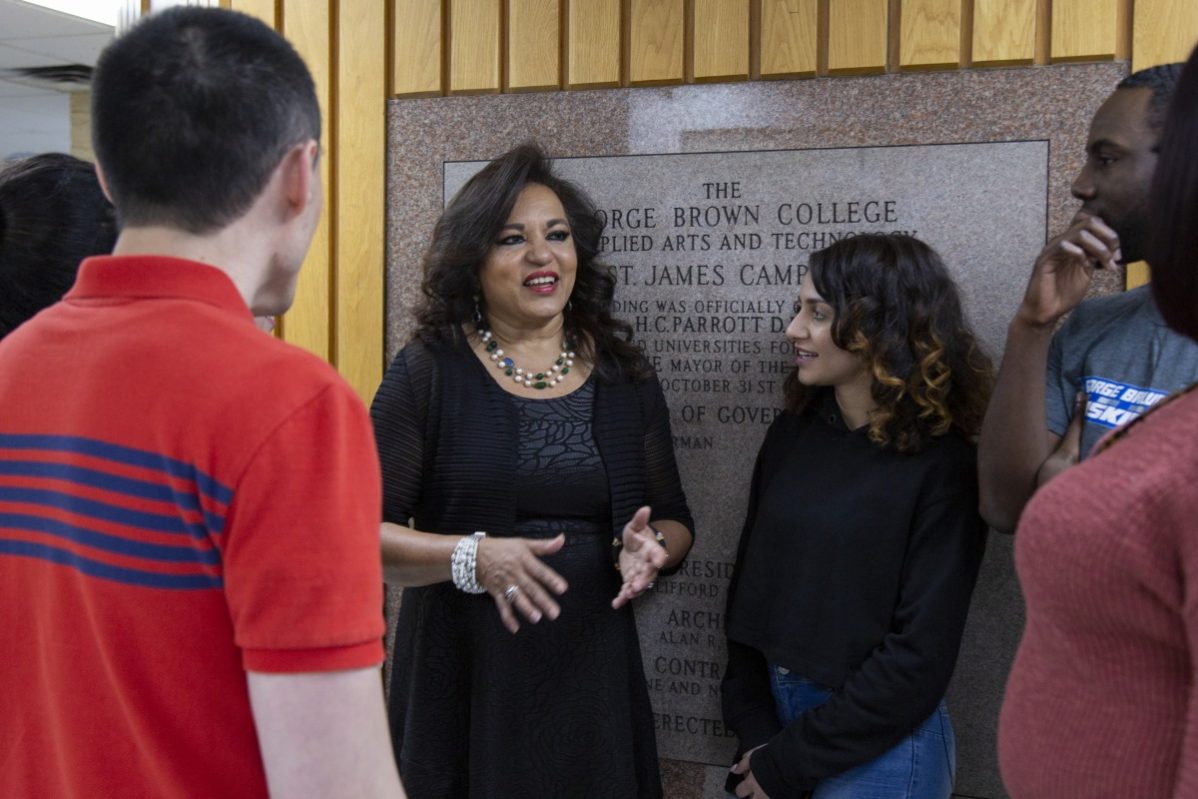 The new chancellor Noella Milne is looking forward to engaging with GBC students. Photo: provided.