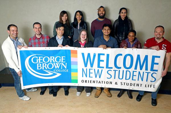 George Brown College's Orientation Week in pictures George Brown College welcomes students to orientation week 2014. Photo: George Brown College twitter