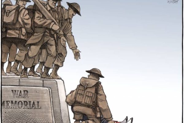 Courtesy of The Chronicle Herald Buy a print of this cartoon and all proceeds will go to the family of Cpl. Nathan Cirillo: http://shop.thechronicleherald.ca/Cartoon-Reprint-of-Cpl-Nathan-Cirillo_p_5034.html