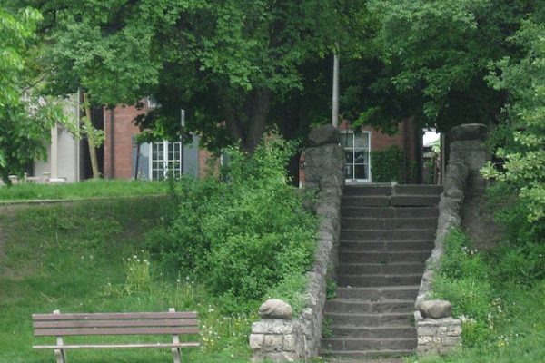 Stairs at Ramsden Park where a woman was sexually assaulted. Photo: Dan via Flickr