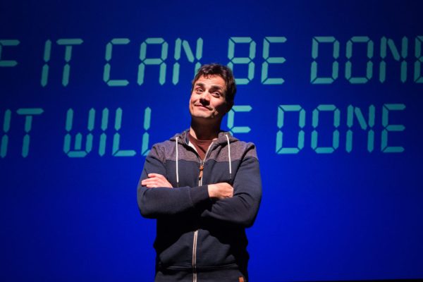 Fabrizio Filippo performing in The Summoned