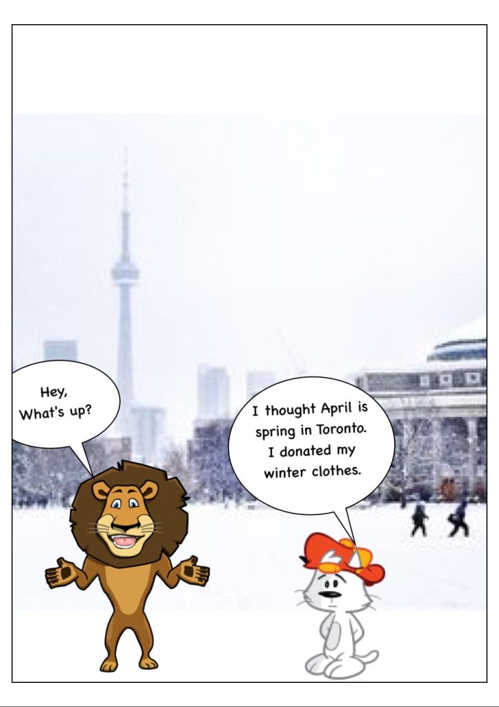 Cartoon Spring is here!? The Dialog