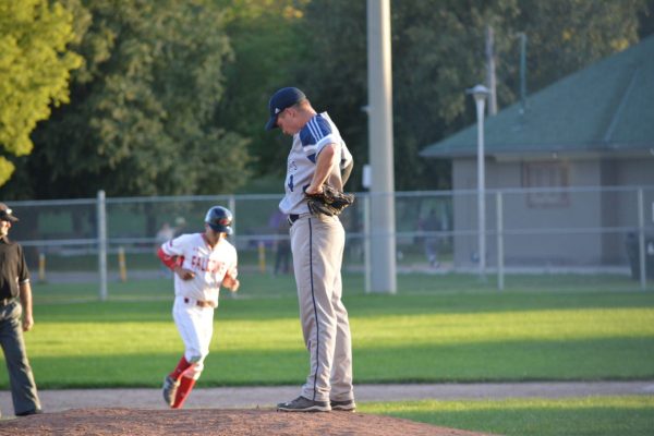 George Brown Huskies game one starting pitcher Curtis Cobean