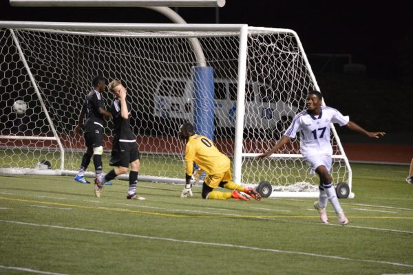 George Brown Huskies forward Jo-Horus Toutou