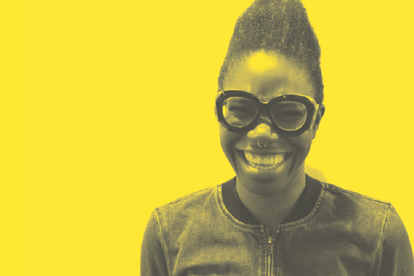 Playwright, performer, arts director and mentor, D’bi Young Anitafrika, is bringing her talent to GBC for Black History Month. Photo: Indira Ordaz / The Dialog
