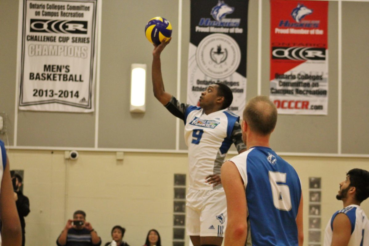 George Brown Huskies defeat the Niagara College Knights 3-0