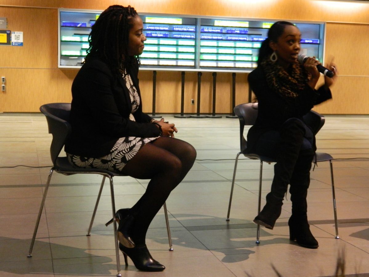 George Brown Counselling Manager Tenniel Rock and GBC alumni Stacy-Ann Buchanan discuss "The Blind Stigma"