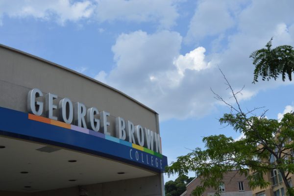 Colleges across Ontario, including George Brown, face the possibility of a full-blown strike by faculty at the end of September. Photo: Mansha Rupani / The Dialog