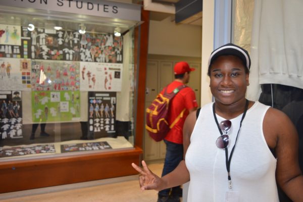 Latisha Aitken is the menswear division manager for Uptown. PHOTO:MEGAN KINCH / THE DIALOG