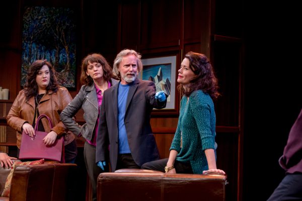 Rebecca Northan (second from the left) said that magic happens when non-actors take the stage. PHOTO: LITTLE BLUE LEMON INC.