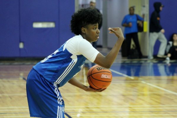 Tianna Sullivan recently become the all-time leading scorer for the women's basketball team. Photo: Philip Iver / GBC athletics