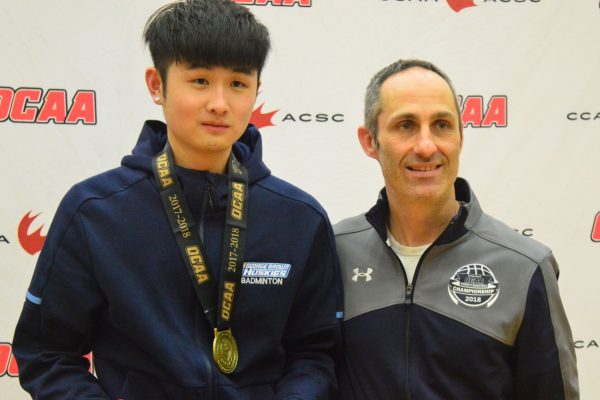 Ace Zeng smashes OCAA badminton
