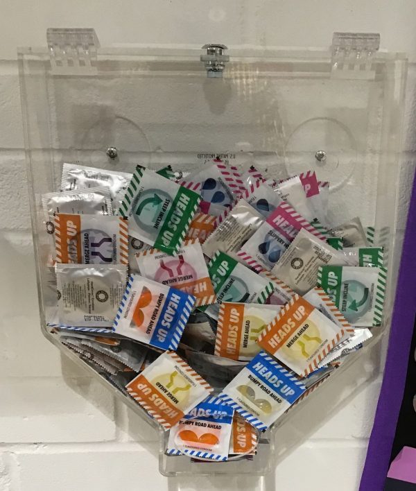 condom dispenser CL The Dialog